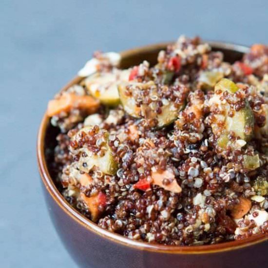 VEGETARIAN SUN DRIED TOMATO QUINOA