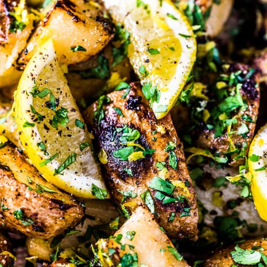 Greek Lemon Potatoes