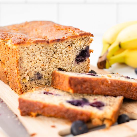 Blueberry Banana Bread