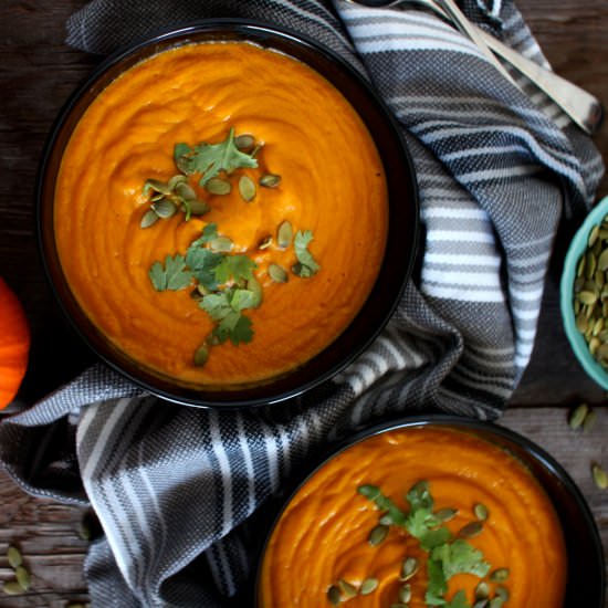 Pumpkin Thai Soup