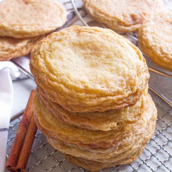 Soft & Buttery Snickerdoodles