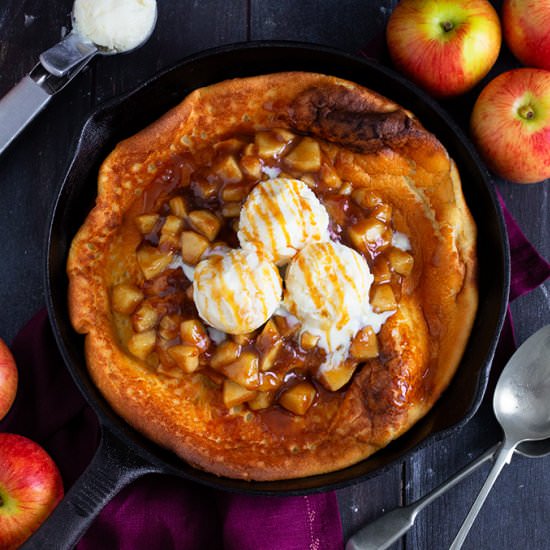 Apple Pie Dutch Baby Pancake