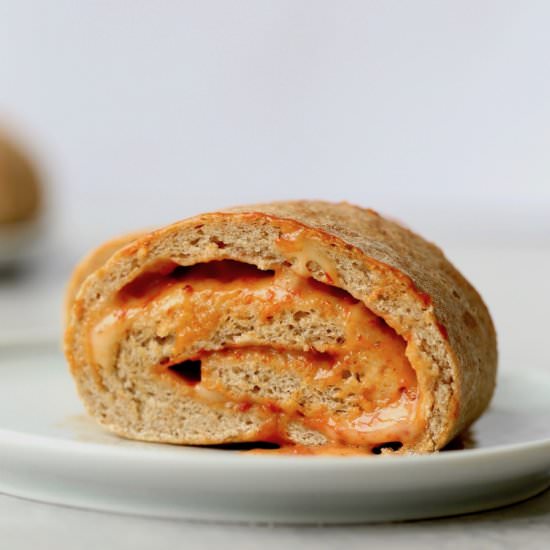Easy Vegan Pizza Bread!