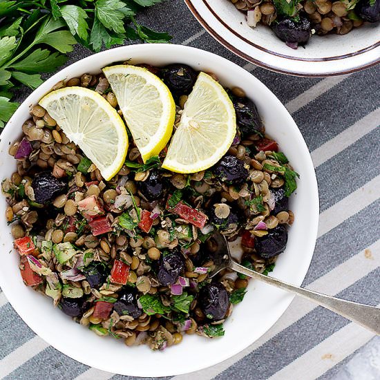 Mediterranean Lentil Salad Recipe