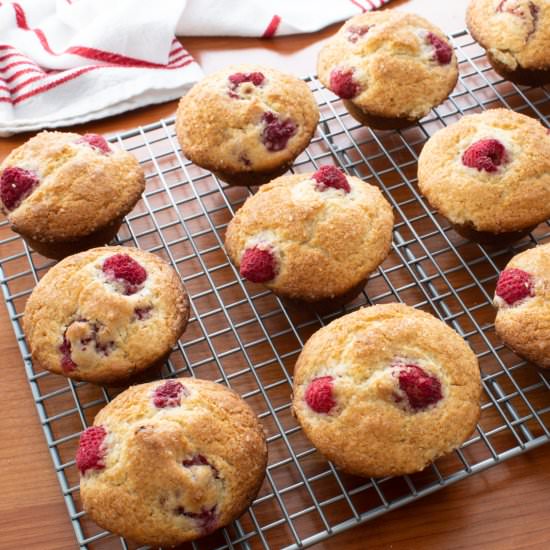 Raspberry Muffins