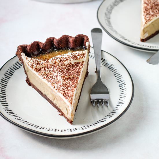 Coffee Custard Pie
