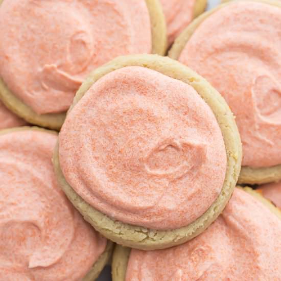 Paleo Cookies with Frosting