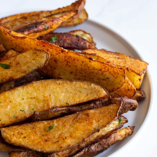 Roasted Seasoned Potato Wedges