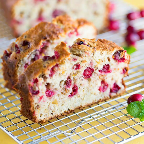 Cranberry Banana Bread