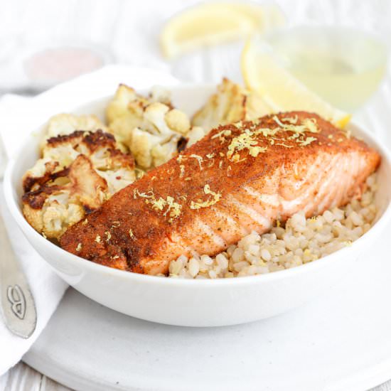 Spiced Baked Salmon