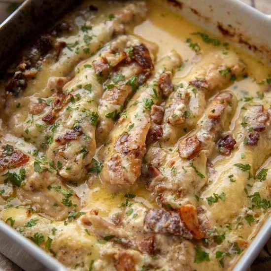 Chicken Bacon Ranch Casserole