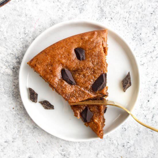 Almond Butter Chip Snack Cake