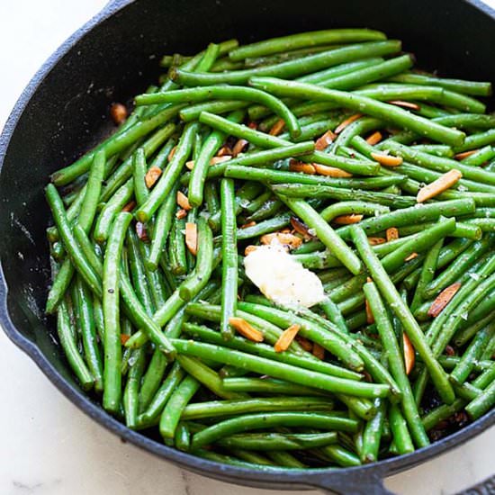 Brown Butter Green Beans