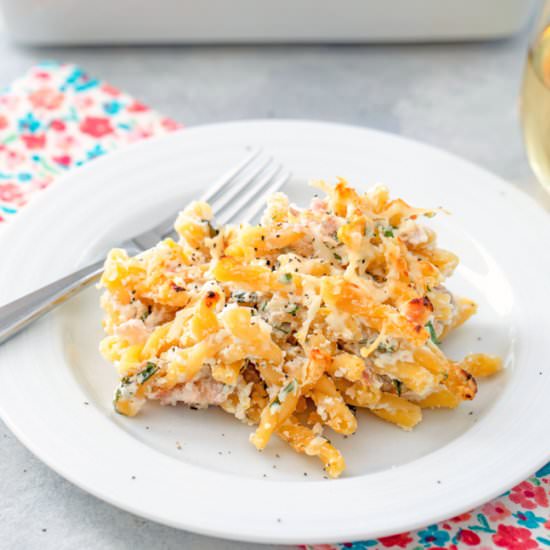 Baked Lemon Ricotta Pasta