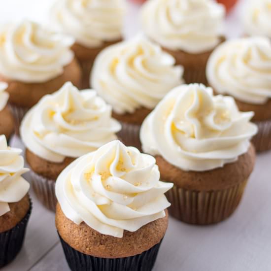 Pumpkin Spice Cupcakes