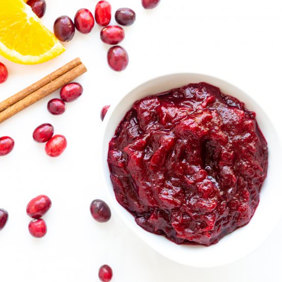 Cranberry Orange Sauce