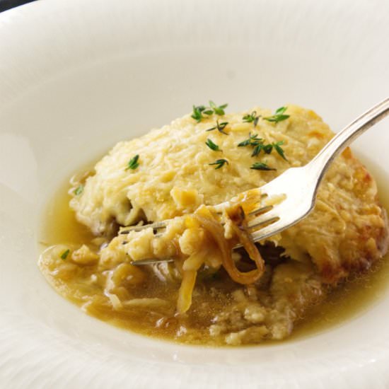 French onion soup casserole