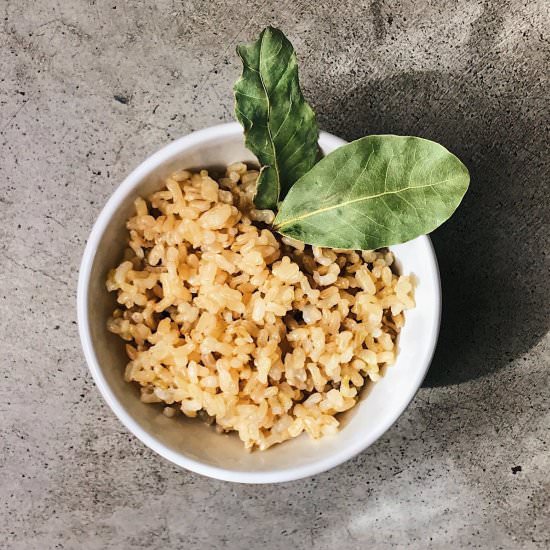 INTEGRAL RICE IN THE QUICK POT