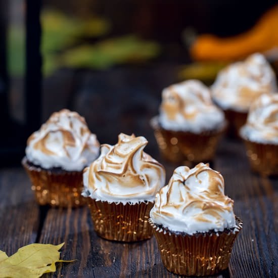 Pumpkin Mocha Cupcakes