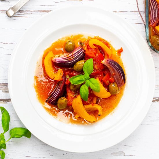 Mediterranean Turkey Bake
