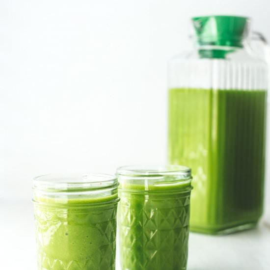 Two Ingredient Green Smoothie