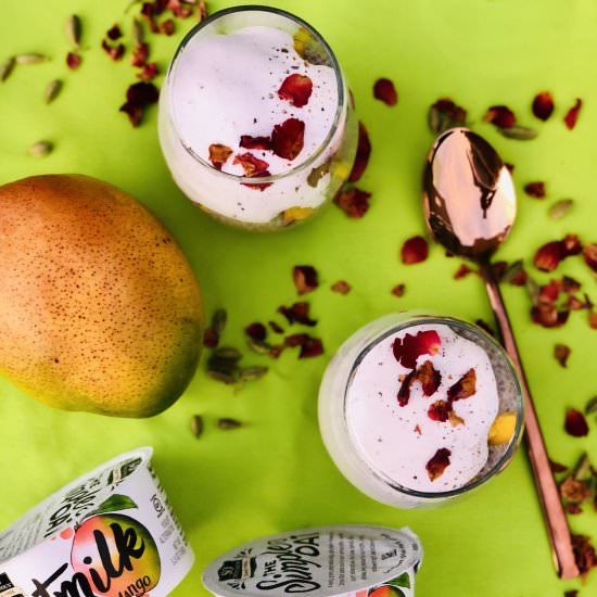 Mango Cardamom Chia Parfaits