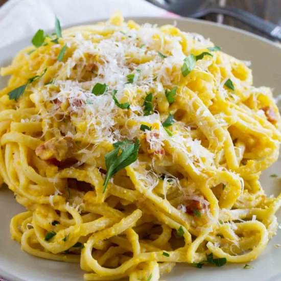 Creamy Butternut Squash Pasta