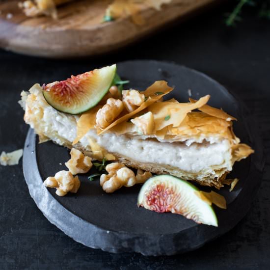 Phyllo Wrapped Cheese
