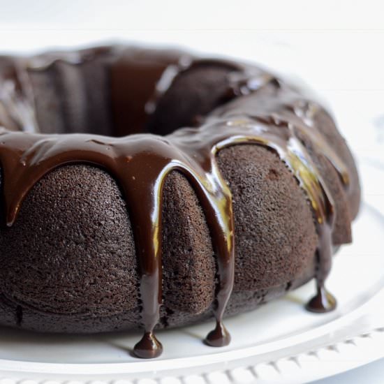 Double Chocolate Bundt Cake