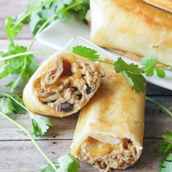 Chicken Chimichangas