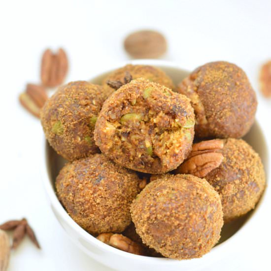 Pumpkin energy balls