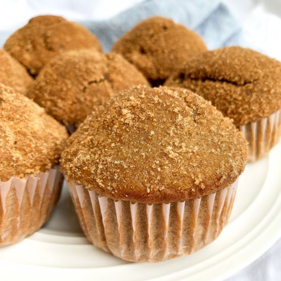 Healthy Snickerdoodle Muffins