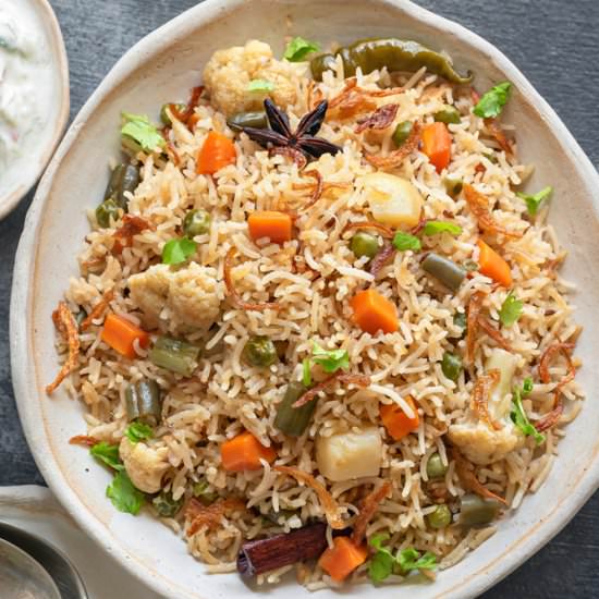Instant Pot Veg pulao