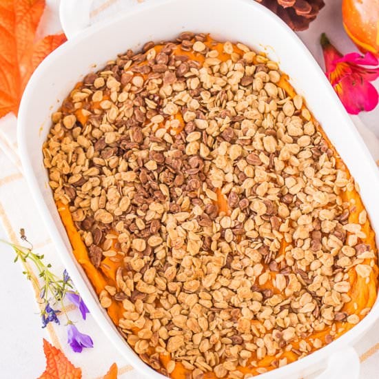 Sweet Potato Soufflé (Gluten-Free)