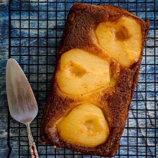 Pear Upside Down Cake