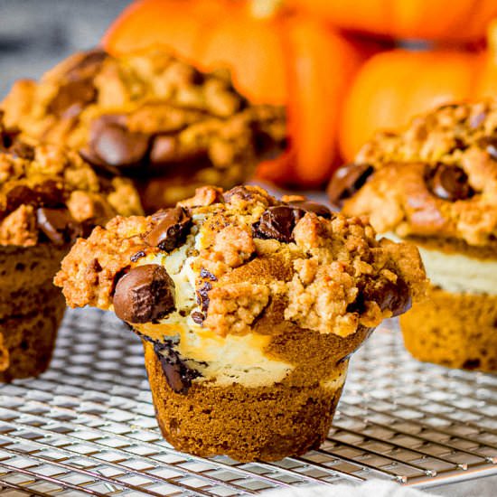 Pumpkin Chocolate Chip Muffins