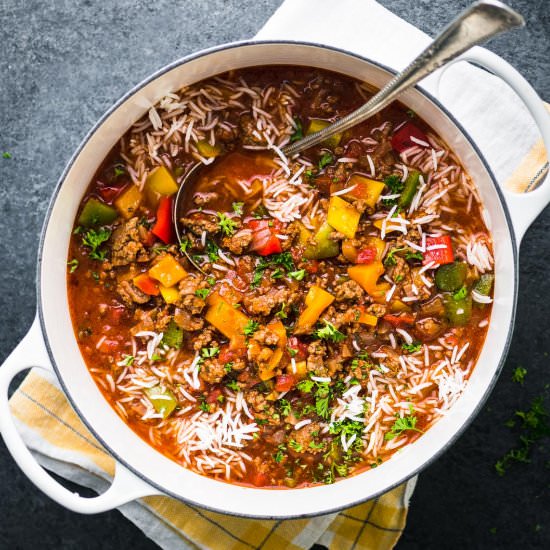 Stuffed Pepper Soup