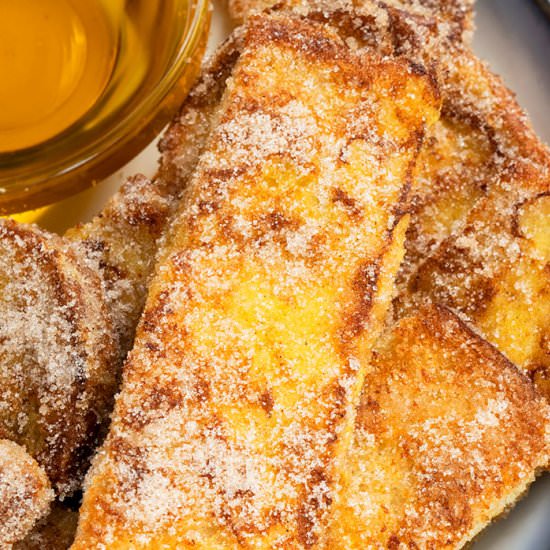 Cinnamon French Toast Sticks