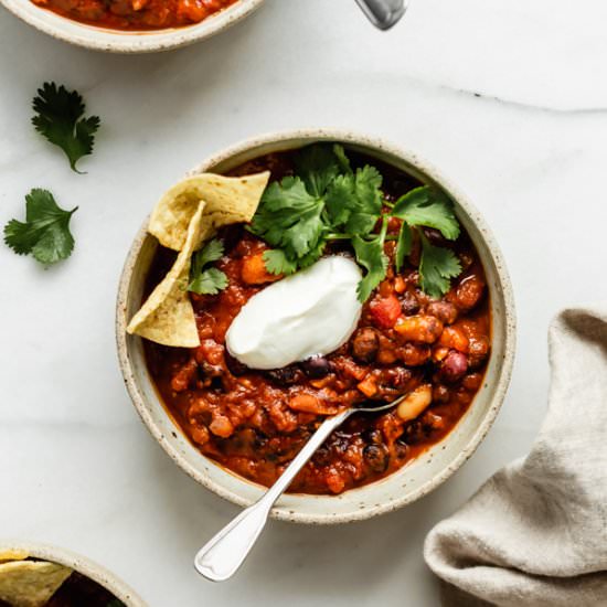 Instant Pot Vegan Chili