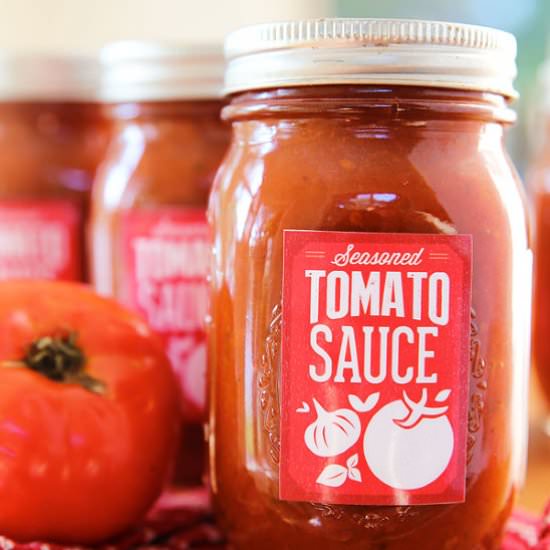 Homemade Tomato Sauce