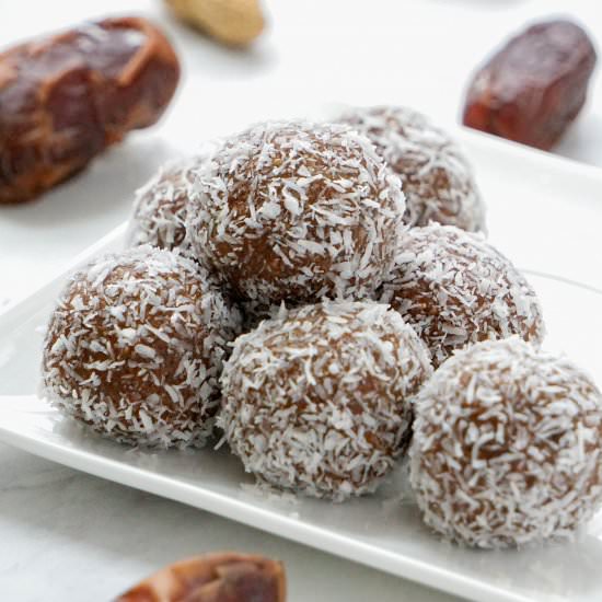Healthy Salted Caramel Bliss Balls