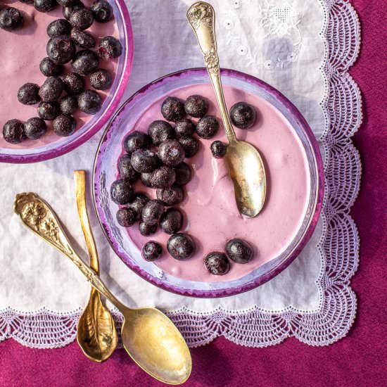 Blueberry Mousse