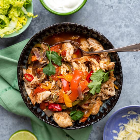 Slimming World Chicken Fajitas