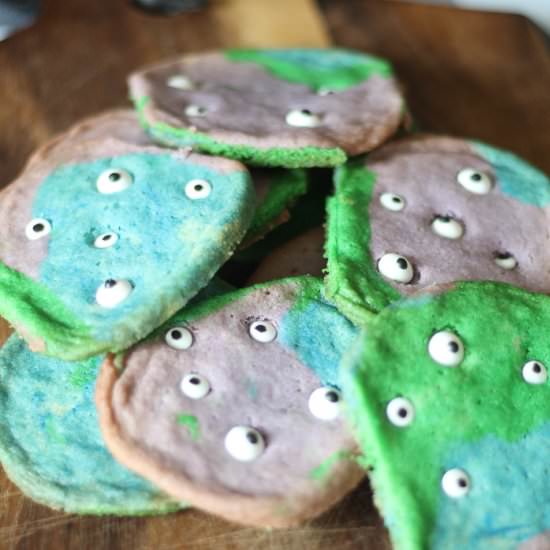 Eyeball Monster Cookies