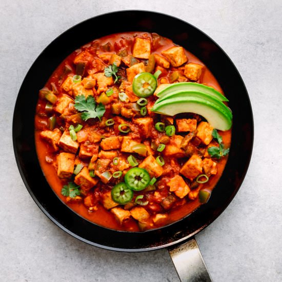 TOFU RANCHEROS (LOW CARB)