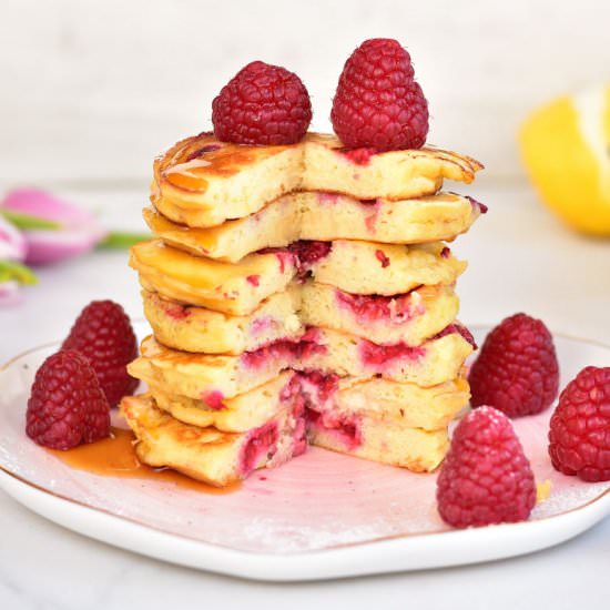 Lemon ricotta pancakes