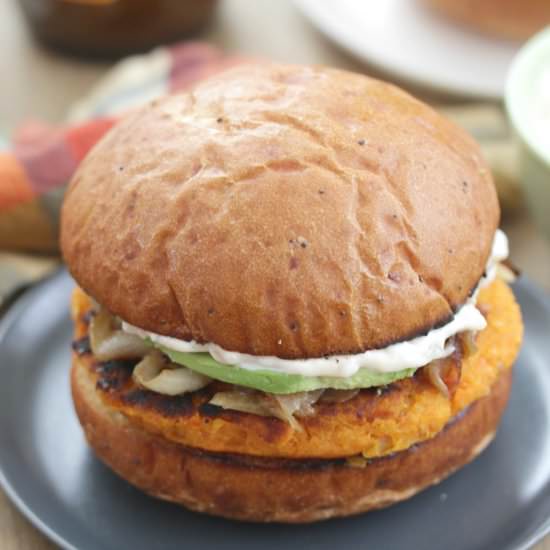 Sweet Potato Burgers
