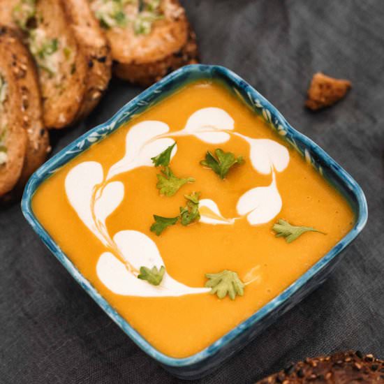 Healthy Pumpkin Soup Recipe