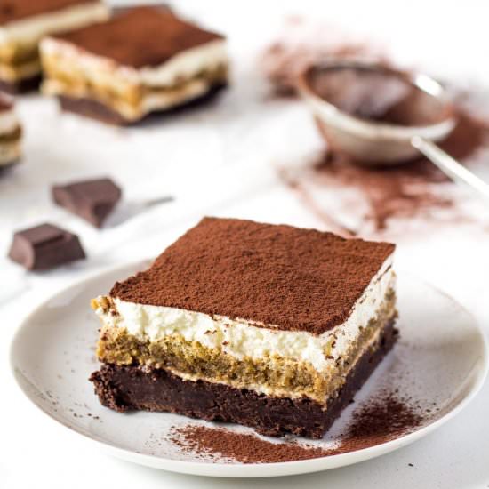 Brownie Tiramisu
