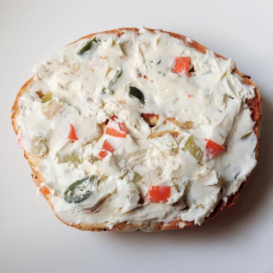 Giardiniera Vegetable Cream Cheese
